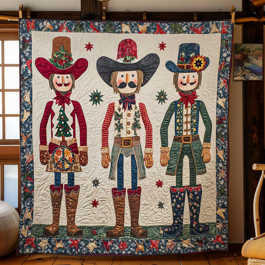 Cowboy Nutcrackers WN2711053CL Quilt