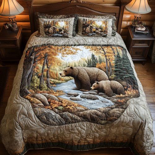 Bear's Woodland Retreat YR0601048CL Duvet Cover Set