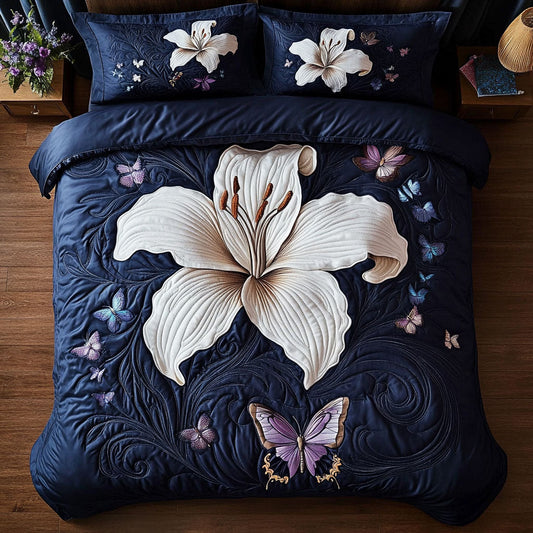 Lily Flower WX0506016CL Duvet Cover Set