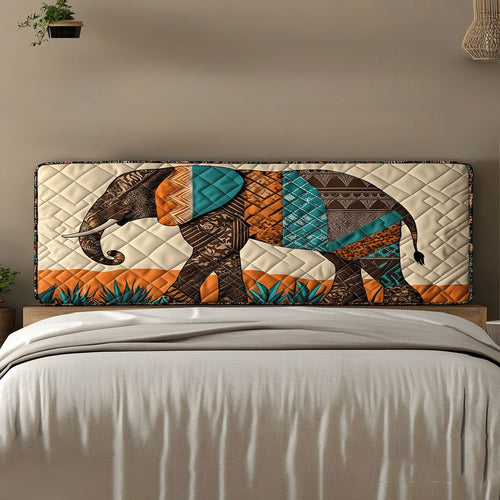 Journey Elephant WN1912028CL Quilted Headboard Slipcover