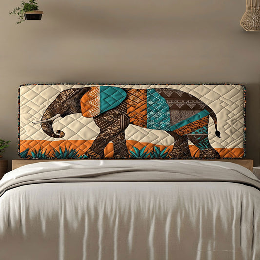 Journey Elephant WN1912028CL Quilted Headboard Slipcover