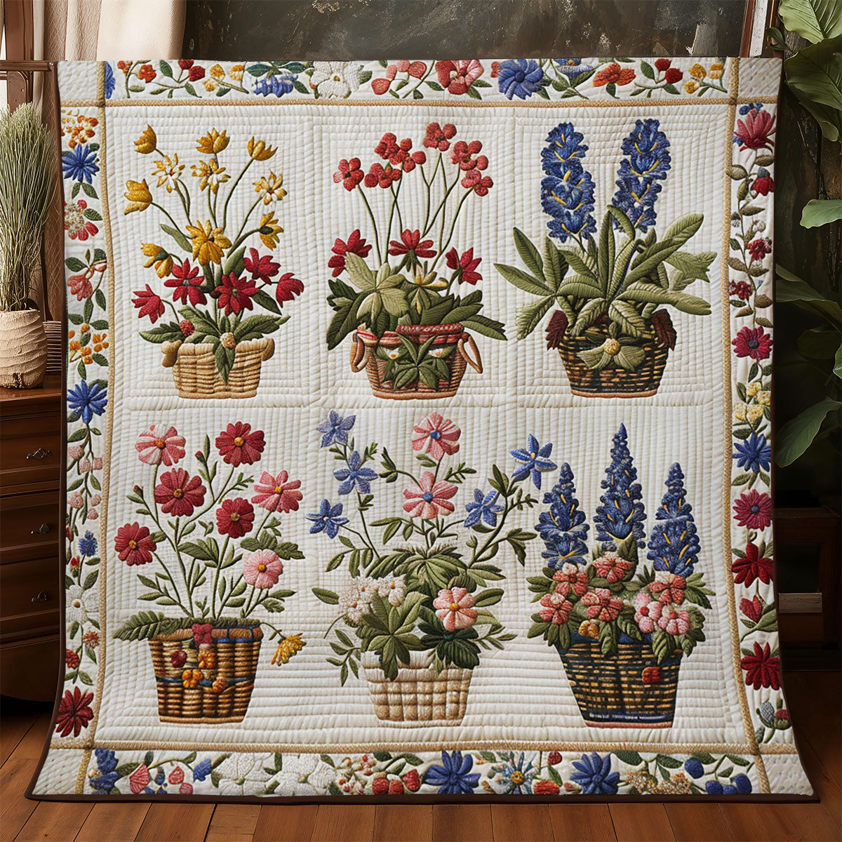Flower WJ2104006CL Quilt