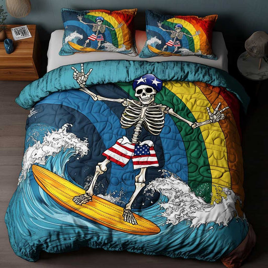 Tropical Skeleton WN1305021CL Duvet Cover Set