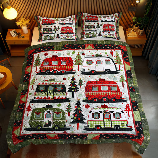 Christmas Camper Van WJ1710025CL Duvet Cover Set