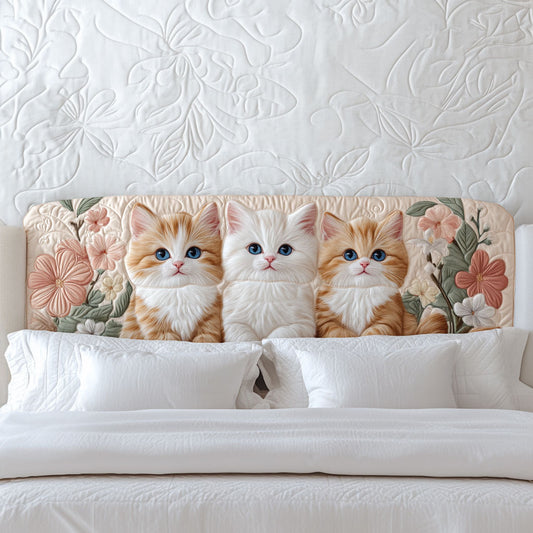 Kitty Joy Retreat KL2512016CL Quilted Headboard Slipcover