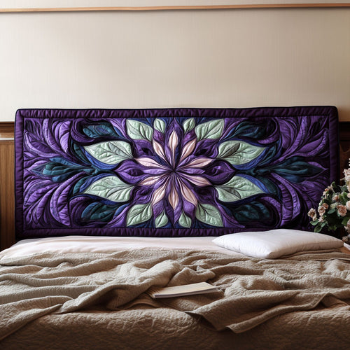 Eternal Petal Mandala KL2412021CL Quilted Headboard Slipcover