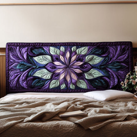 Eternal Petal Mandala KL2412021CL Quilted Headboard Slipcover