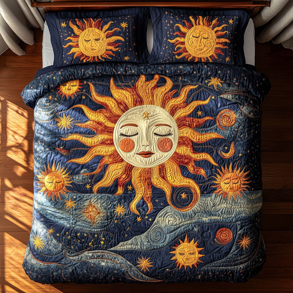 Midnight Celesial Slumber WY2108076CL Duvet Cover Set