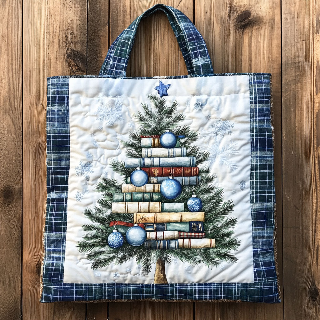 Golden Chapter Book WN1711021CL Quilted Tote Bag