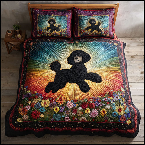 Poodle Garden CW2908027CL Duvet Cover Set