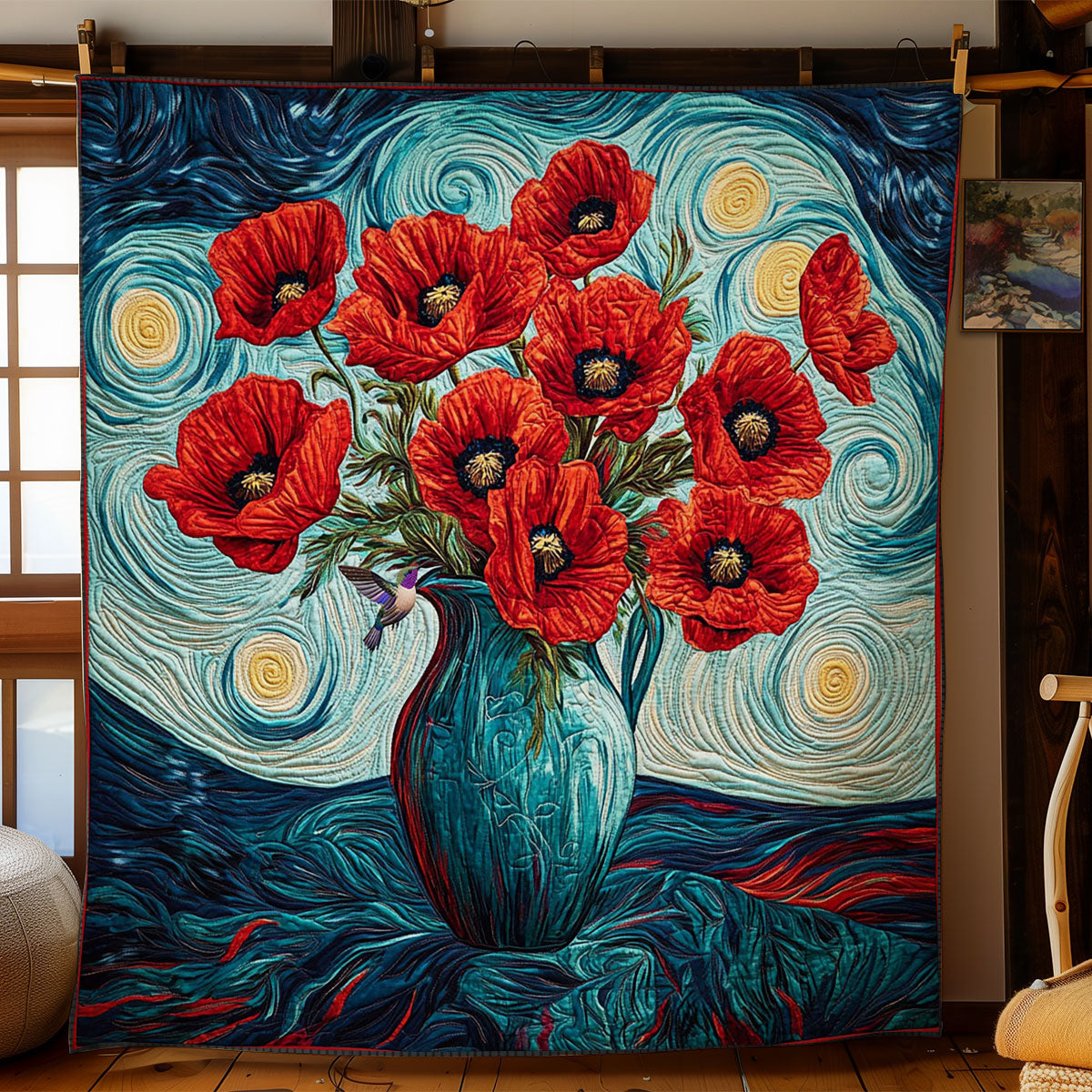 Flower Vase WY2312029CL Quilt