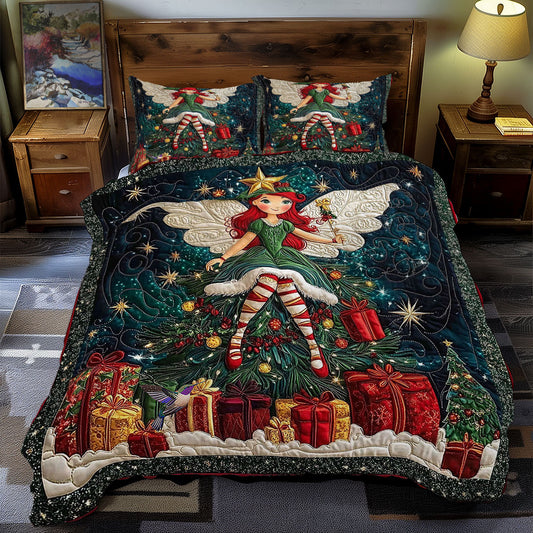 Christmas Fairy WY1212040CL Duvet Cover Set