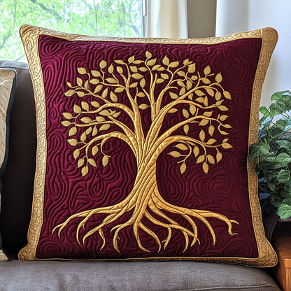Tree of Life CW2406047CL Quilt Pillow Case