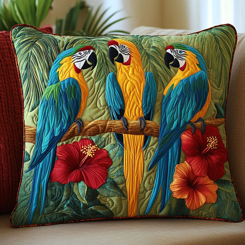 Tropical Parrot Dream CW0701114CL Quilt Pillow Case