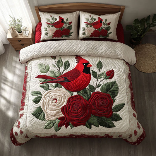 Cardinal and Rose CW1109016CL Duvet Cover Set