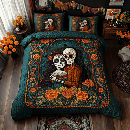 Eternal Skeleton Love WN0805061CL Duvet Cover Set