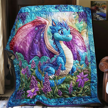 Dragon In Lavender WY3012012CL Quilt