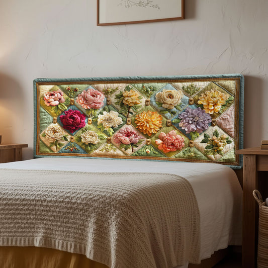 Garden Quilt CP2412001CL Quilted Headboard Slipcover