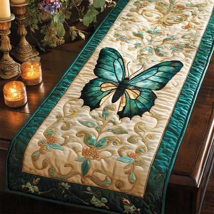 Turquoise Dream CM0705036CL Quilted Table Runner