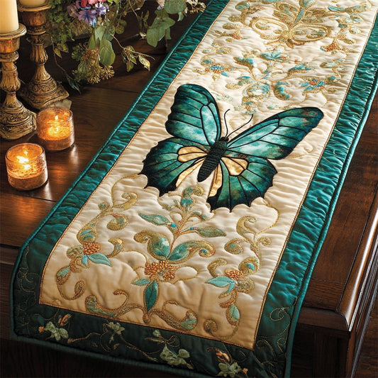 Turquoise Dream CM0705036CL Quilted Table Runner