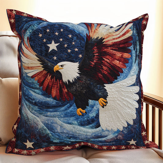 Eagle Of Freedom WX1306065CL Quilt Pillow Case