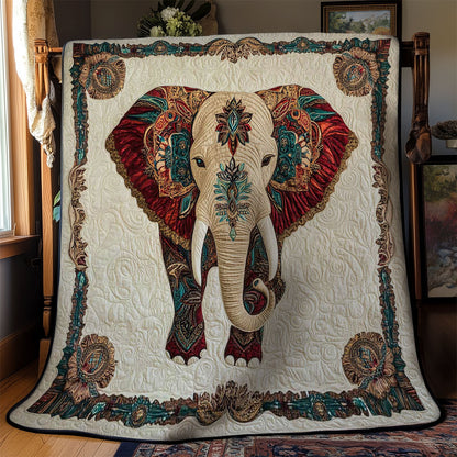 Elephant Harmony WN2201034CL Quilt
