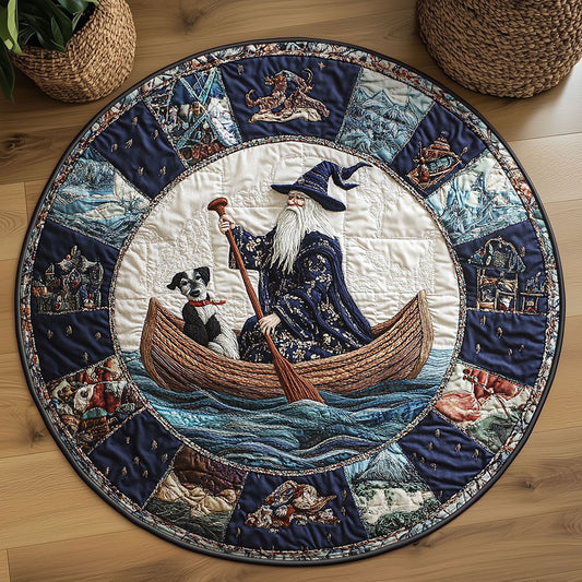 Dark Wizard WN0309023CL Quilted Round Mat
