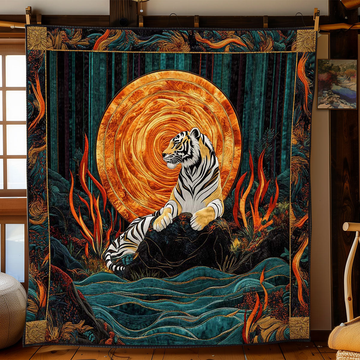 Celestial Tiger WN1605006CL Quilt