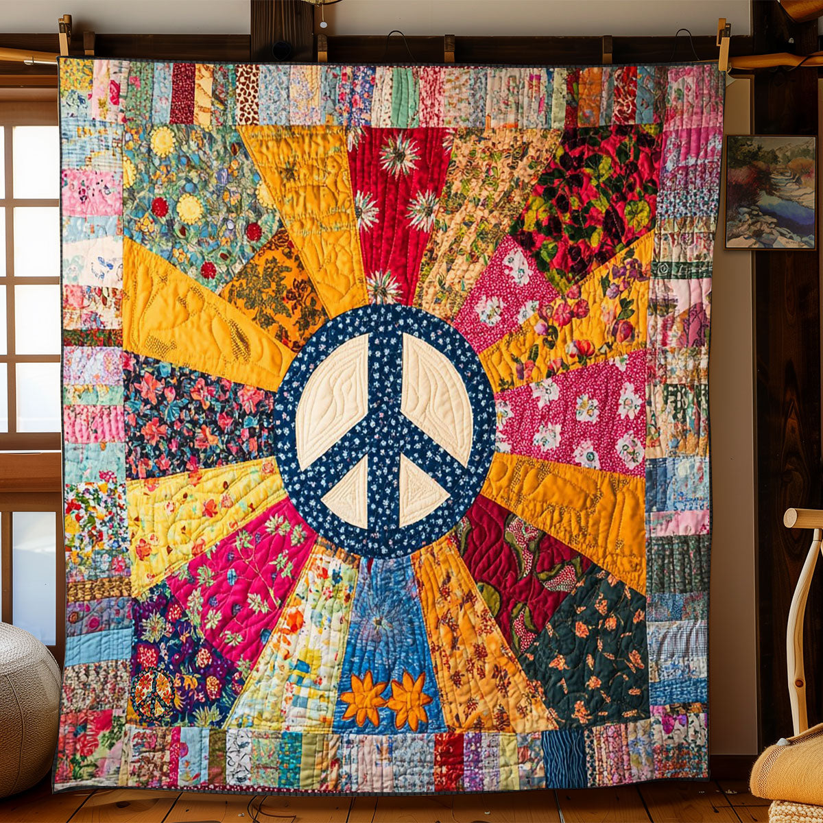 Radiant Peace WJ2112028CL Quilt