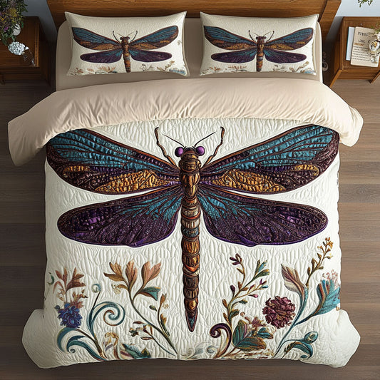 Mystic Botanical Dragonfly DH1609007CL Duvet Cover Set