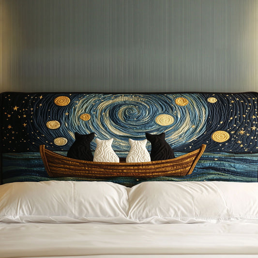 Gentle Cat WN2412011CL Quilted Headboard Slipcover