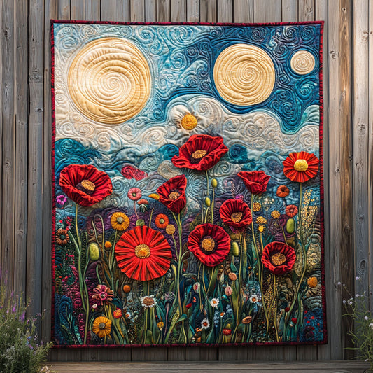 Poppy Garden CW0906041CL Quilt