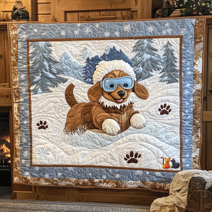 Dog Christmas YR0312016CL Quilt