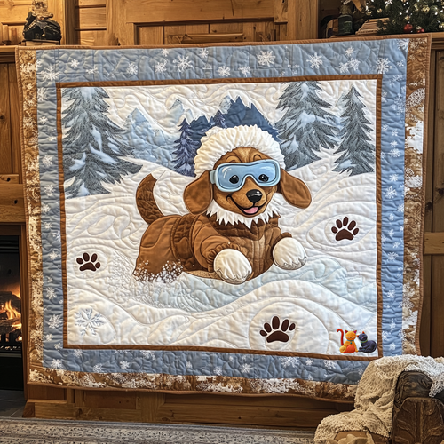 Dog Christmas YR0312016CL Quilt