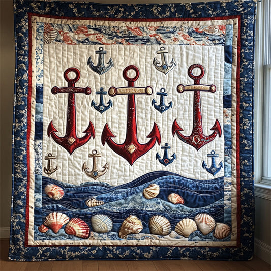 Nautical Anchor WJ0104001CL Quilt