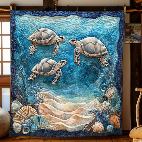 Sea Turtle WJ2512024CL Quilt