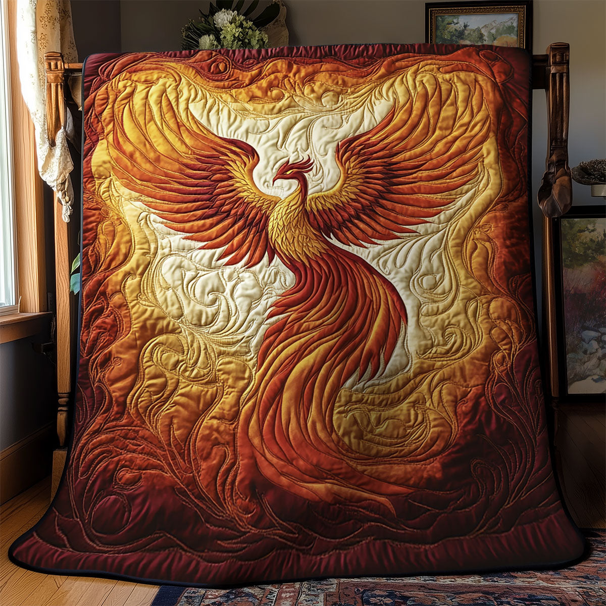 Legacy In Flame WY0404031CL Quilt