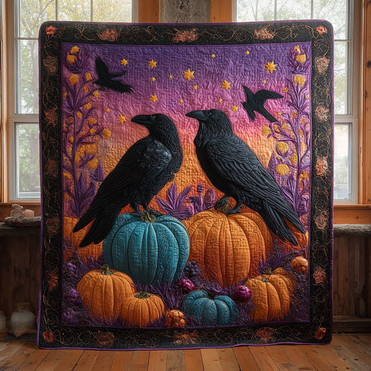 Raven Pumpkin Magic CW0808061CL Quilt