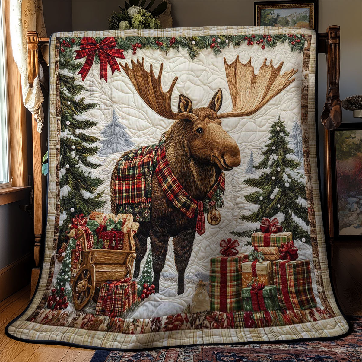 Winter Alces WN0601083CL Quilt