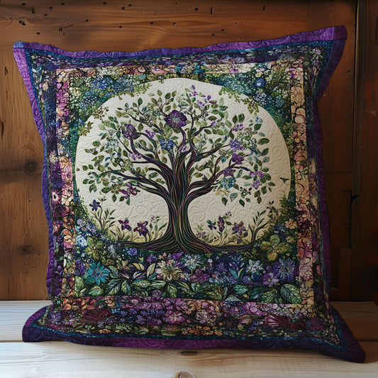 Circle Tree Of Life WY1102031CL Quilt Pillow Case