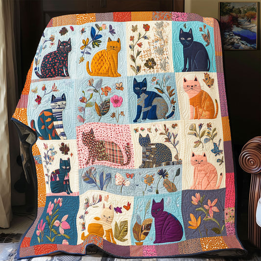 Cat Garden CQ1606025CL Quilt