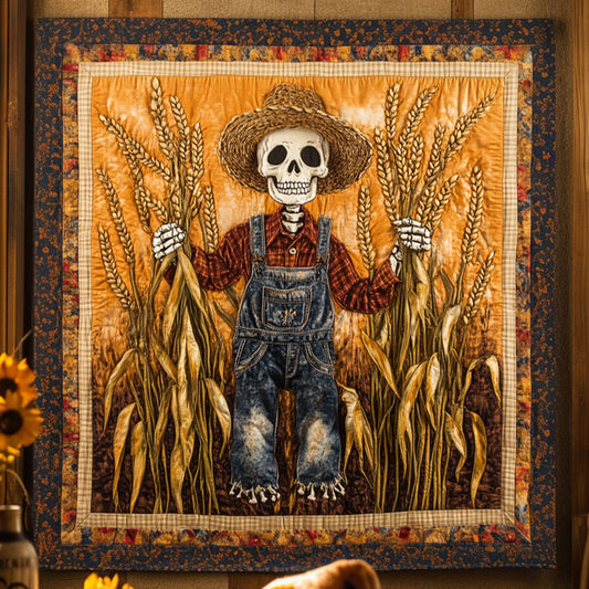 Twilight Skeleton Scarecrow WN2509076CL Quilt