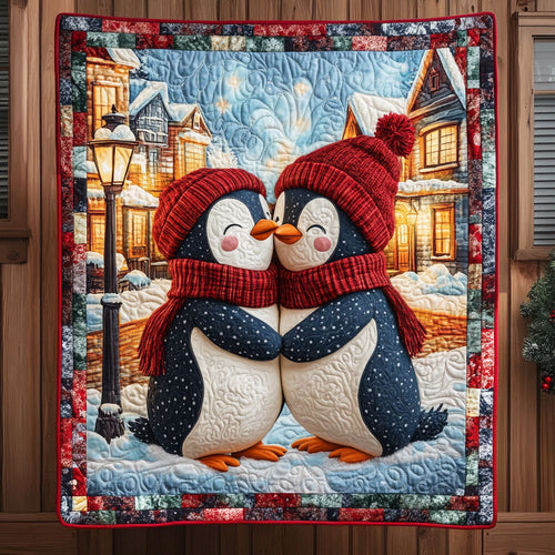 Cozy Penguins CP1711003CL Quilt