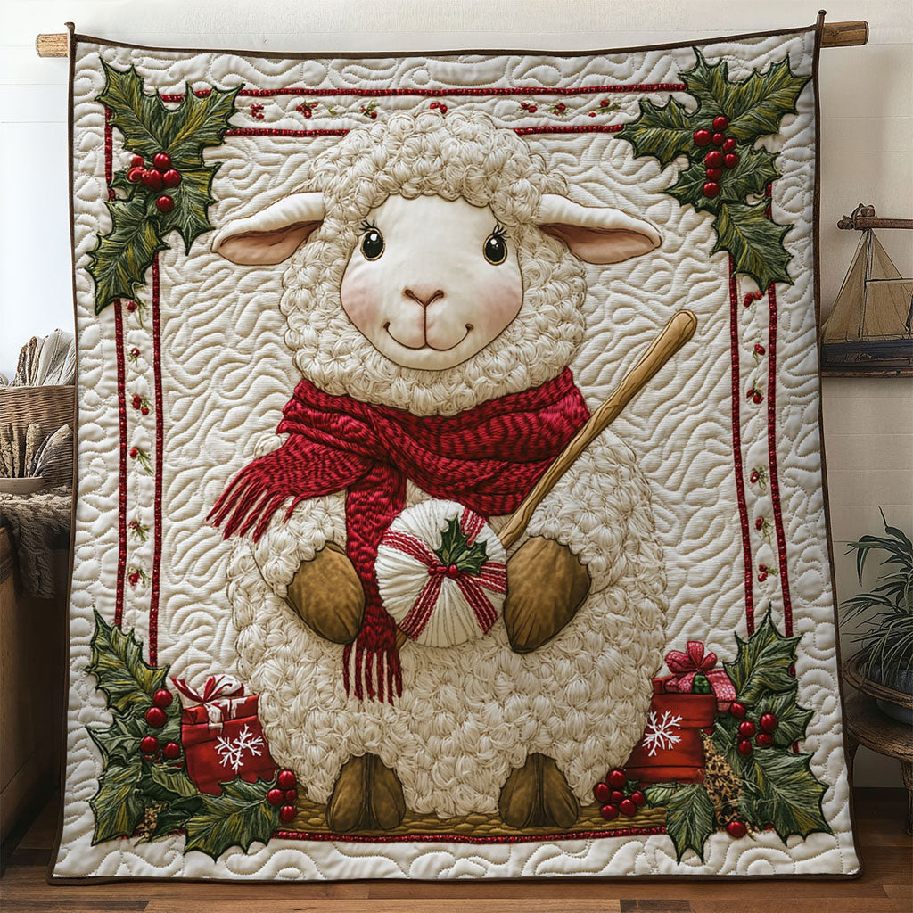 Frosty Night Sheep WN3010027CL Quilt