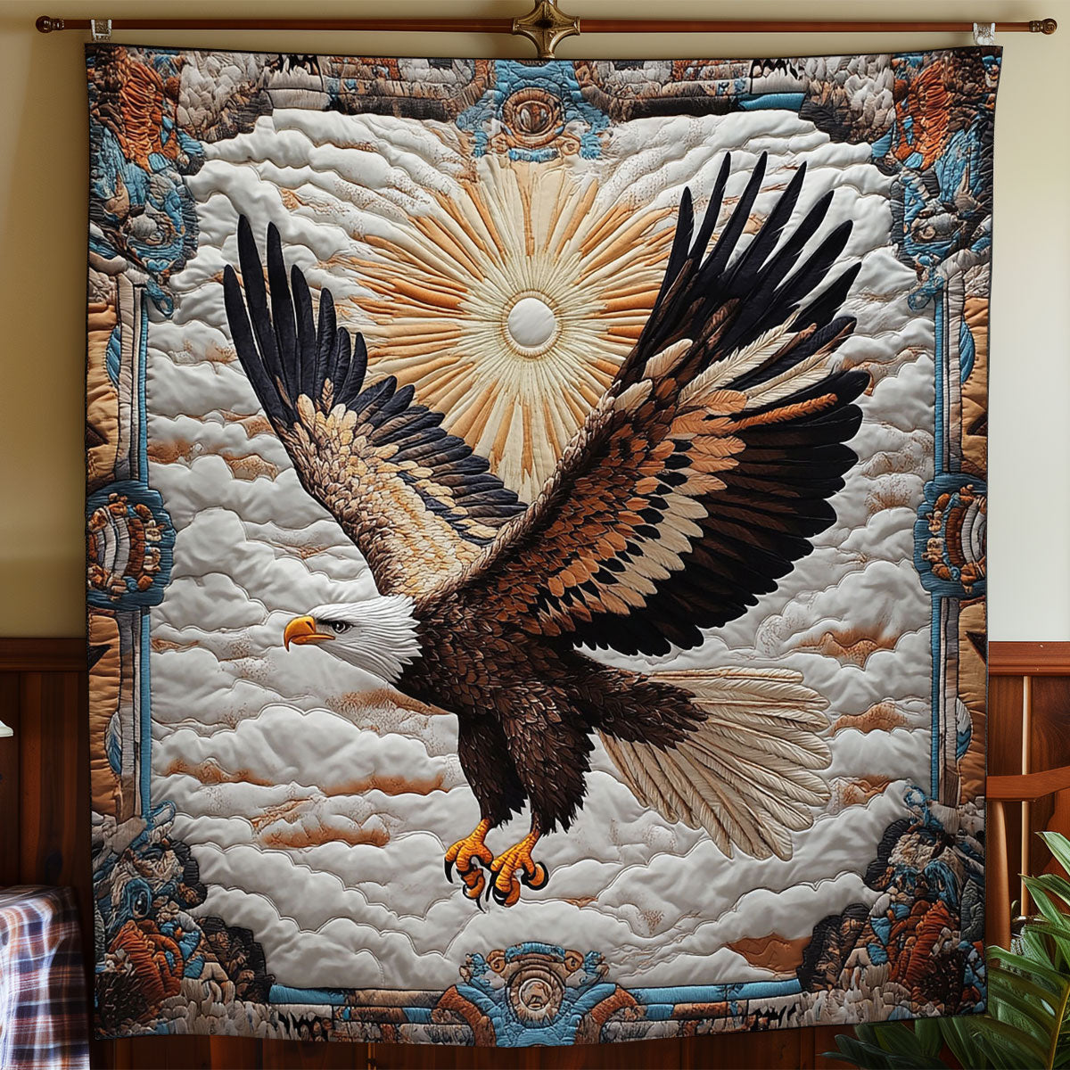 Eagle  Rising CP1405048CL Quilt
