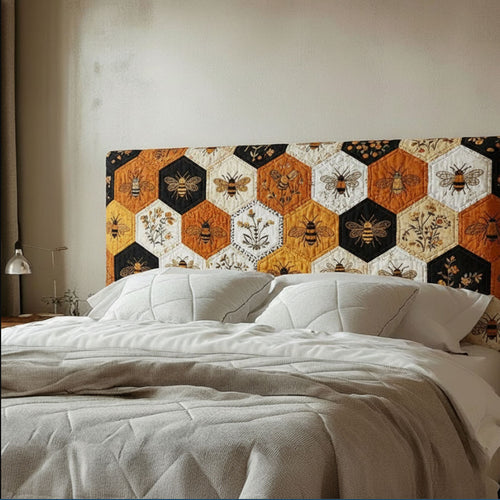 Sweet Honeybee WJ1012016CL Quilted Headboard Slipcover