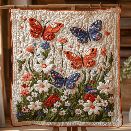 Butterfly Meadow WY1604018CL Quilt
