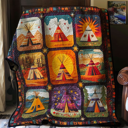 Sunlit Spirit Tepee WJ0401023CL Quilt