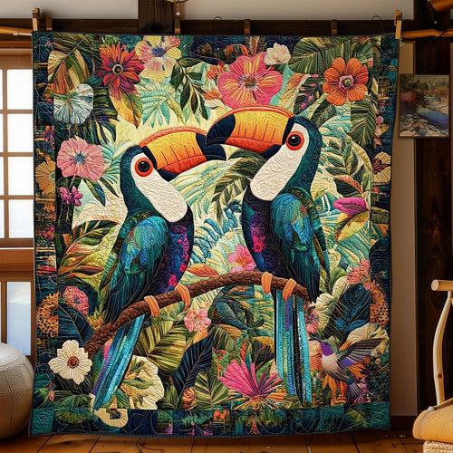 Exotic Toucans Duo WN0511007CL Quilt