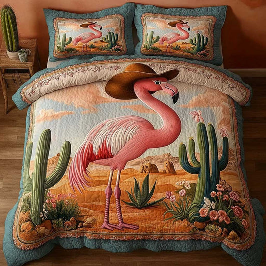 Western Flamingo WN1405051CL Duvet Cover Set